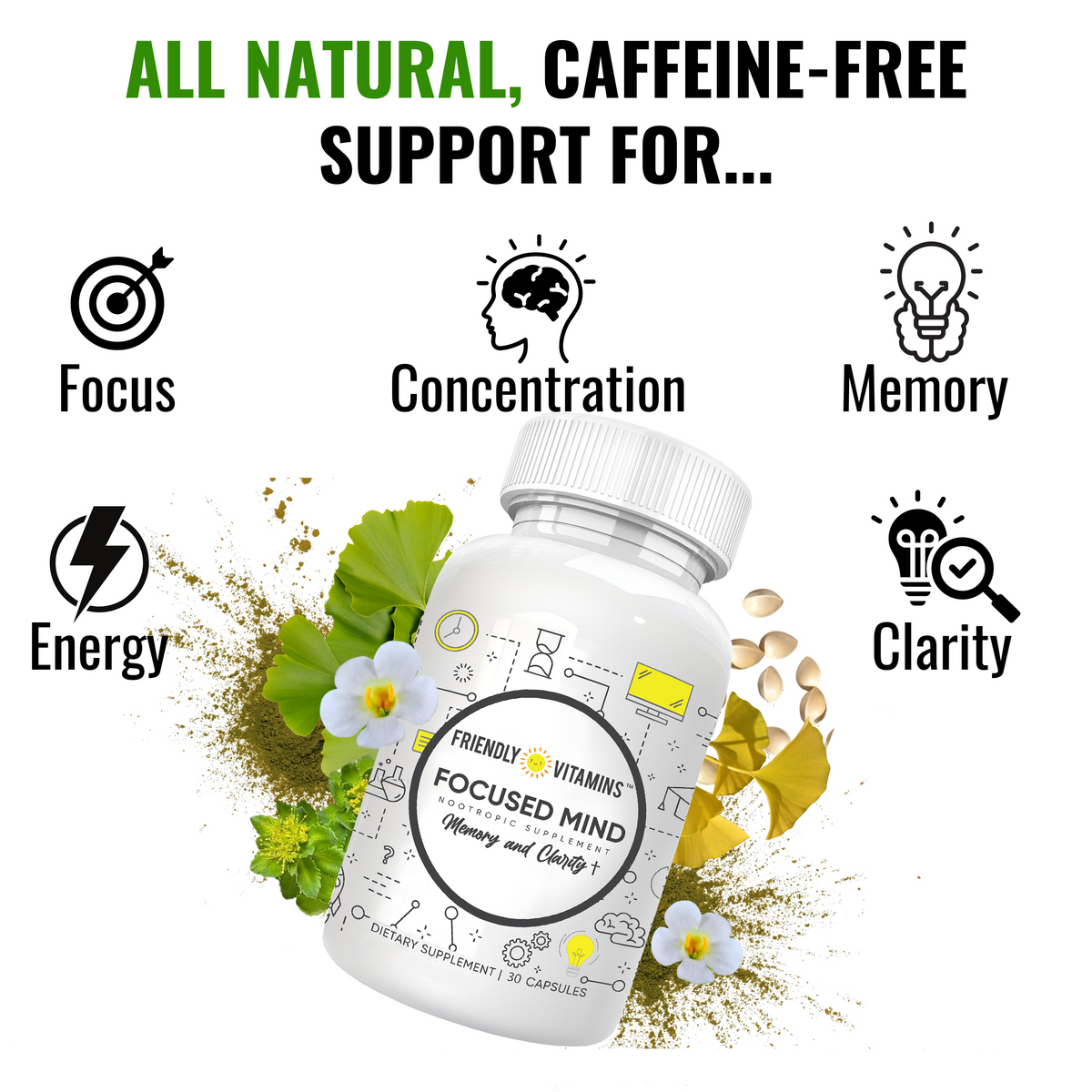 Focused Mind Brain Supplement