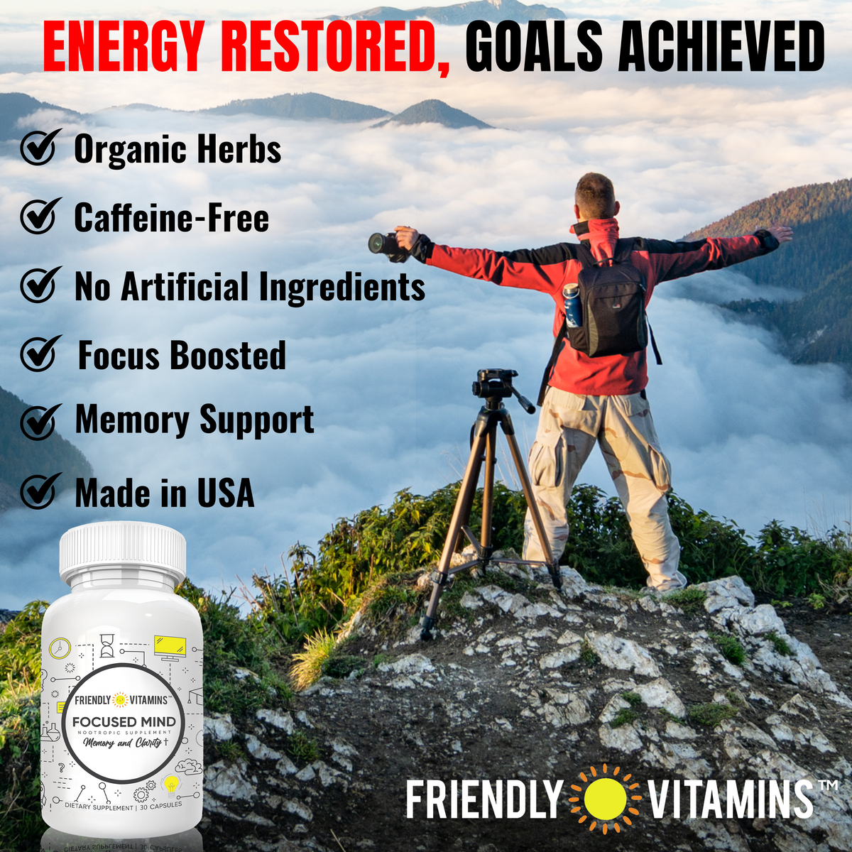 Focused Mind Brain Supplement